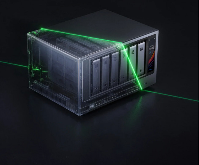 Мережеве сховище з функціями штучного інтелекту UGREEN AI NAS iDX6011 32GB RAM